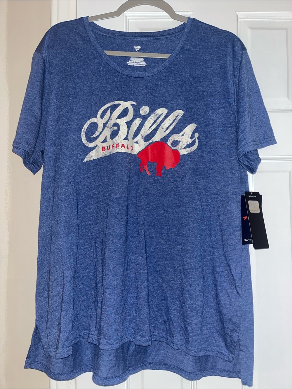NWT Buffalo Bills Heather Blue Graphic Tee